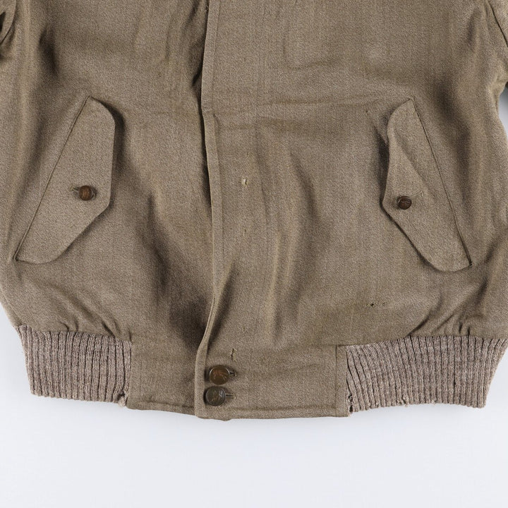 70s-80'S Burberry's wool blouson, made in England, men's XL size, vintage / eaa508100