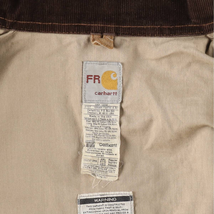 Carhartt FR Series Duckwork Blouson Made in USA Men's XXL / eaa508149