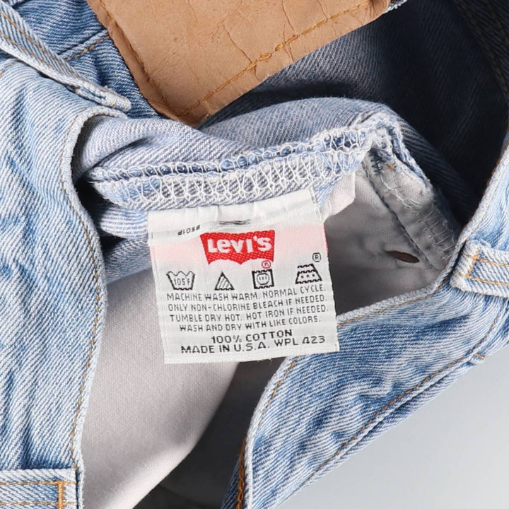90'S Levi's 501 FOR WOMAN Straight Denim Pants Made in USA Women's M (w26) Vintage /eaa508153