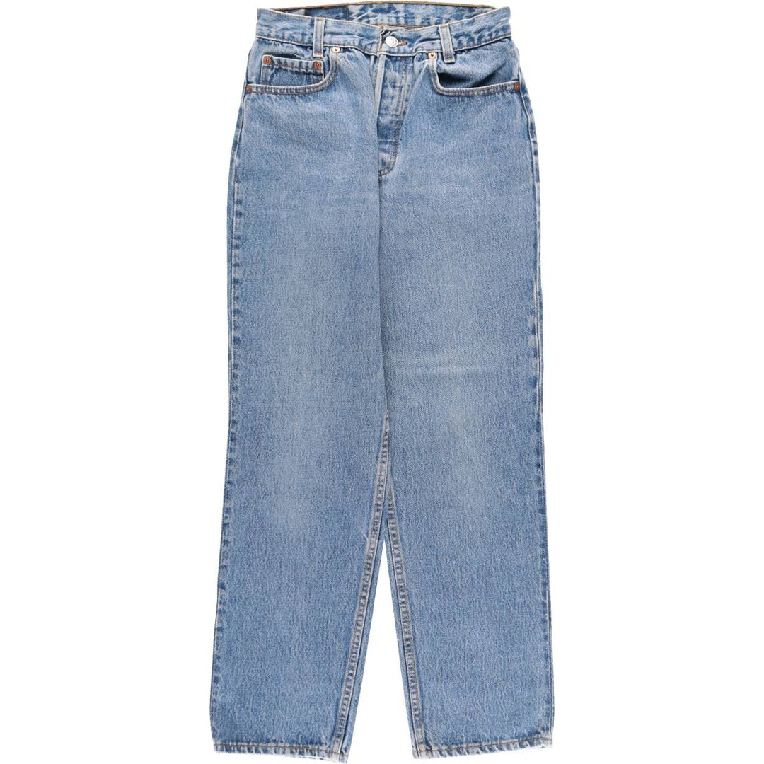 90'S Levi's 701-0115 STUDENT Straight Denim Pants Made in USA Women's L (w27) Vintage /eaa508157