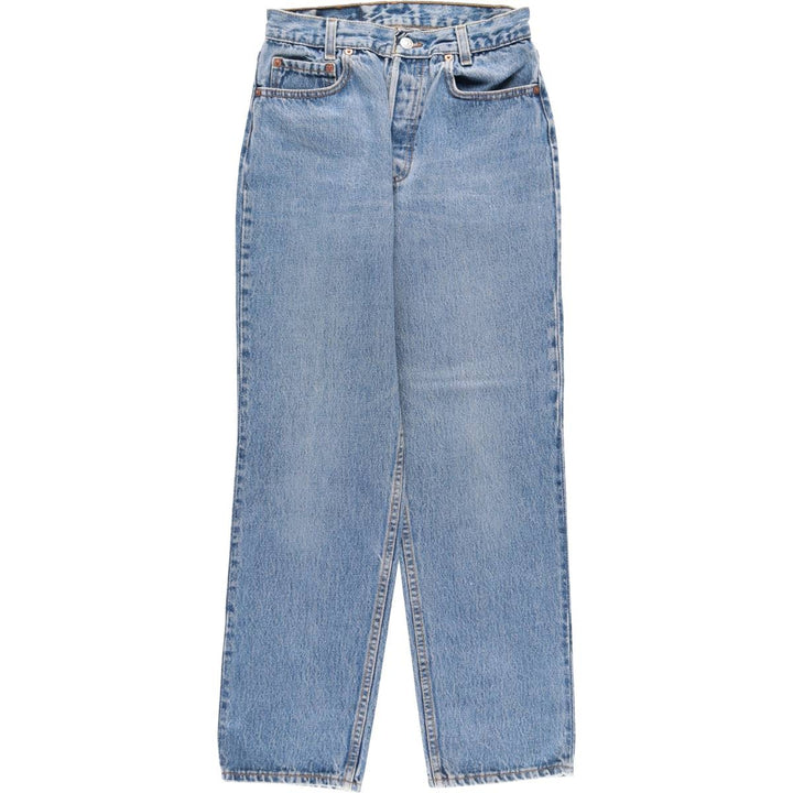 90'S Levi's 701-0115 STUDENT Straight Denim Pants Made in USA Women's L (w27) Vintage /eaa508157