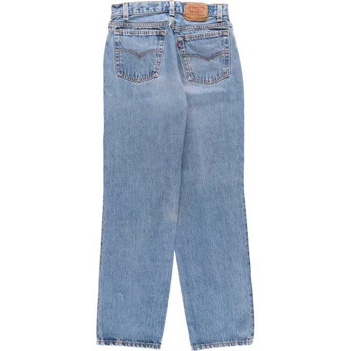 90'S Levi's 701-0115 STUDENT Straight Denim Pants Made in USA Women's L (w27) Vintage /eaa508157