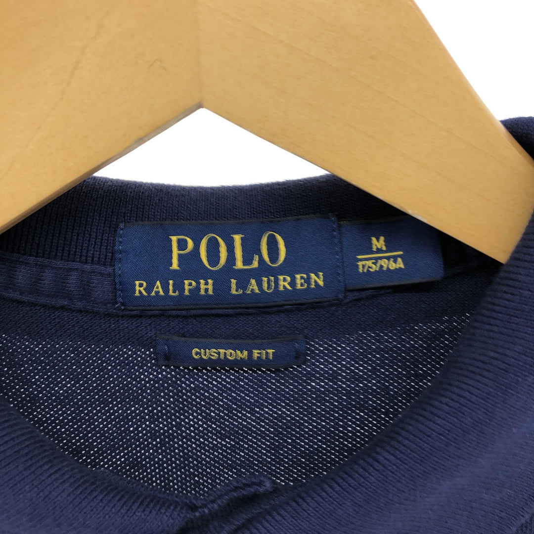 Ralph Lauren POLO RALPH LAUREN CUSTOM FIT long sleeve polo shirt men's M equivalent /eaa508242