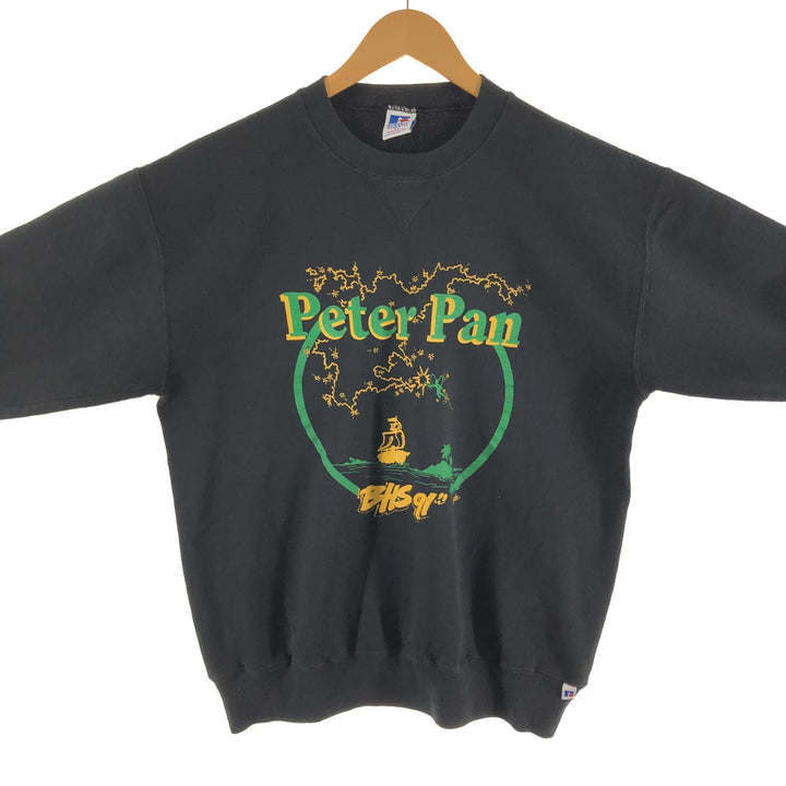 90'S Russell PETER PAN Movie Sweatshirt Made in USA Men's XL Vintage /eaa508277