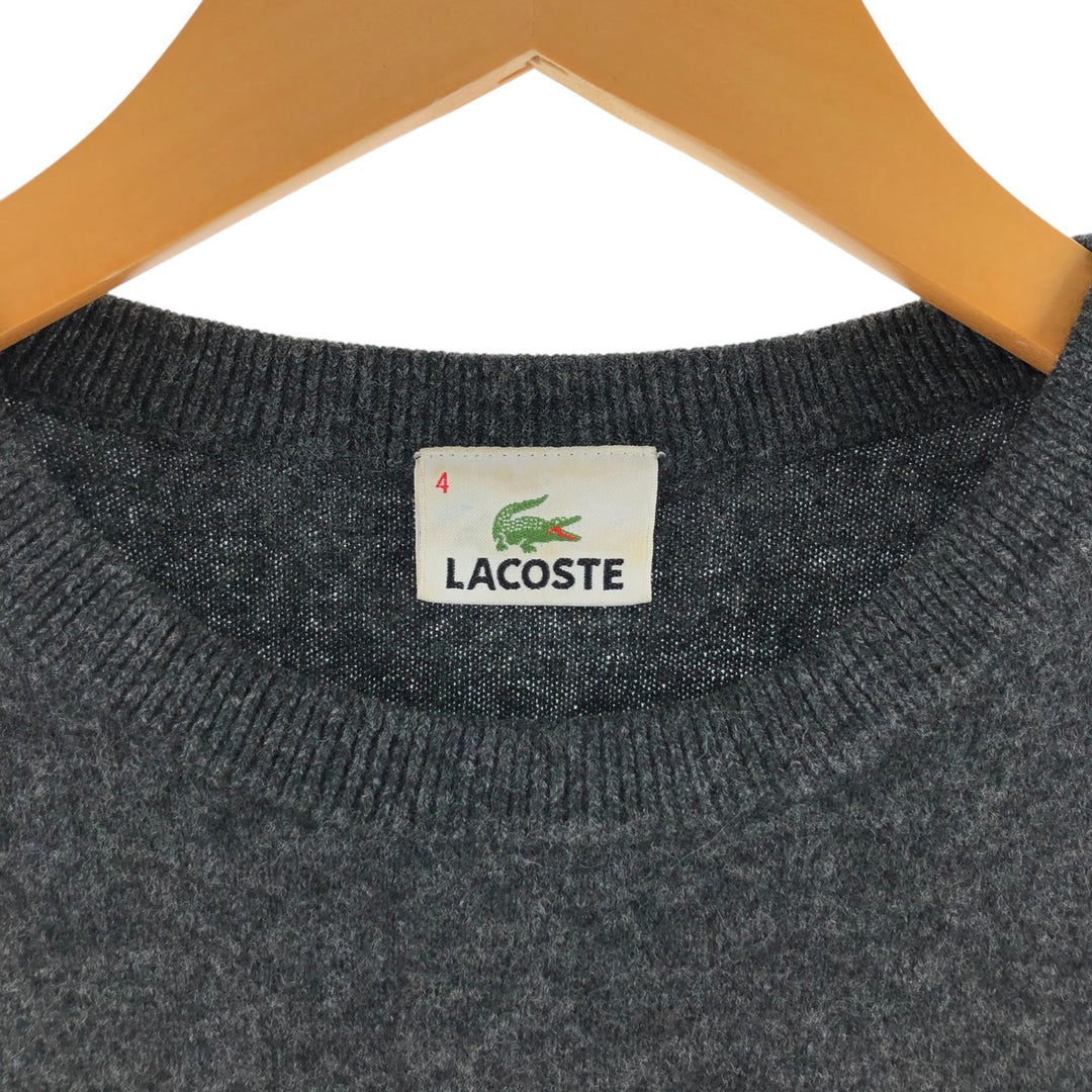 Lacoste Wool Knit Sweater Size 4 Women's L /eaa508290