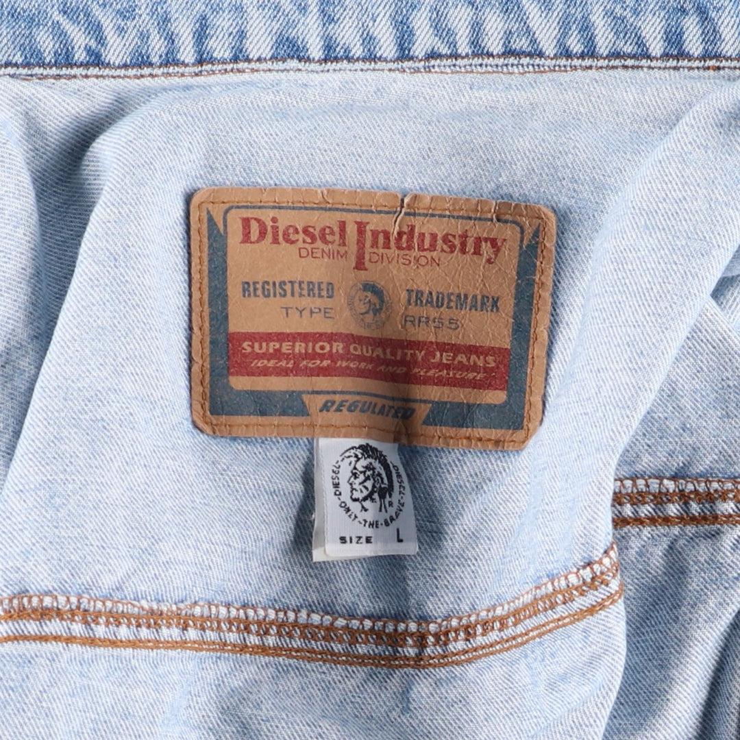 90'S Diesel denim jacket, made in Italy, men's size L, vintage /eaa508306