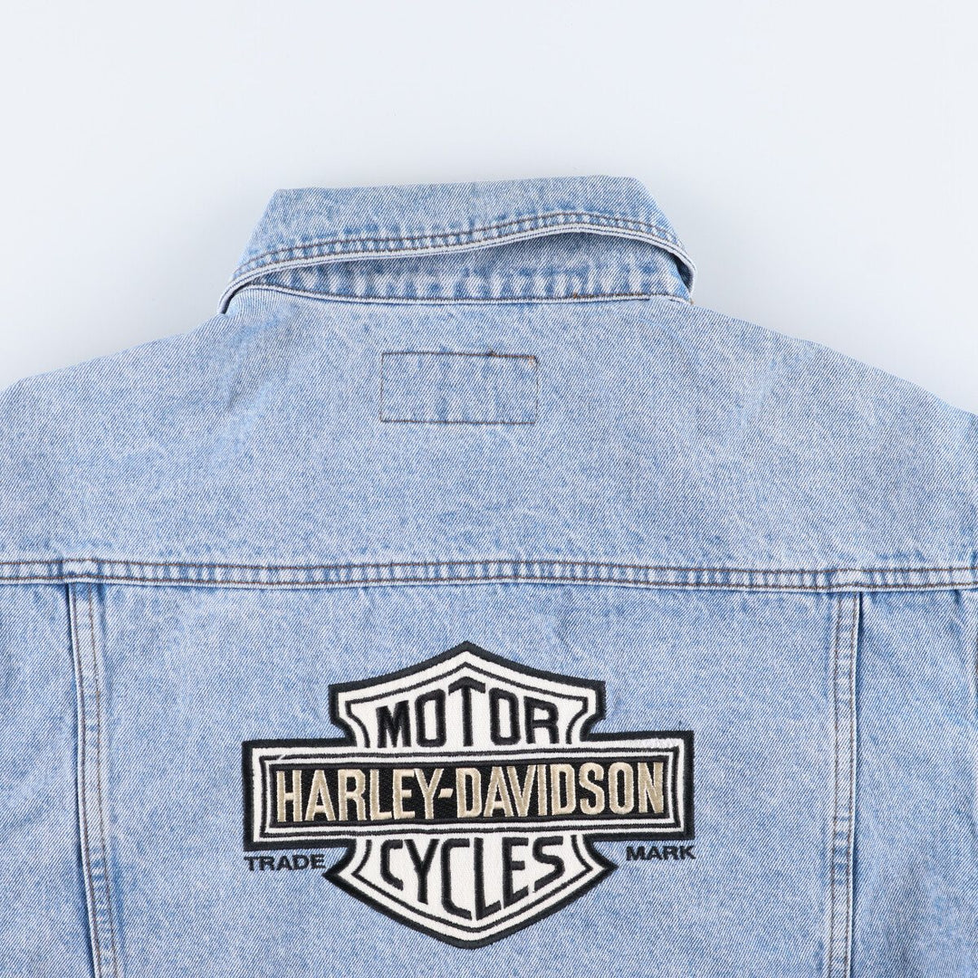 Harley-Davidson Back Logo Denim Jacket G-Jean Men's M / eaa508310