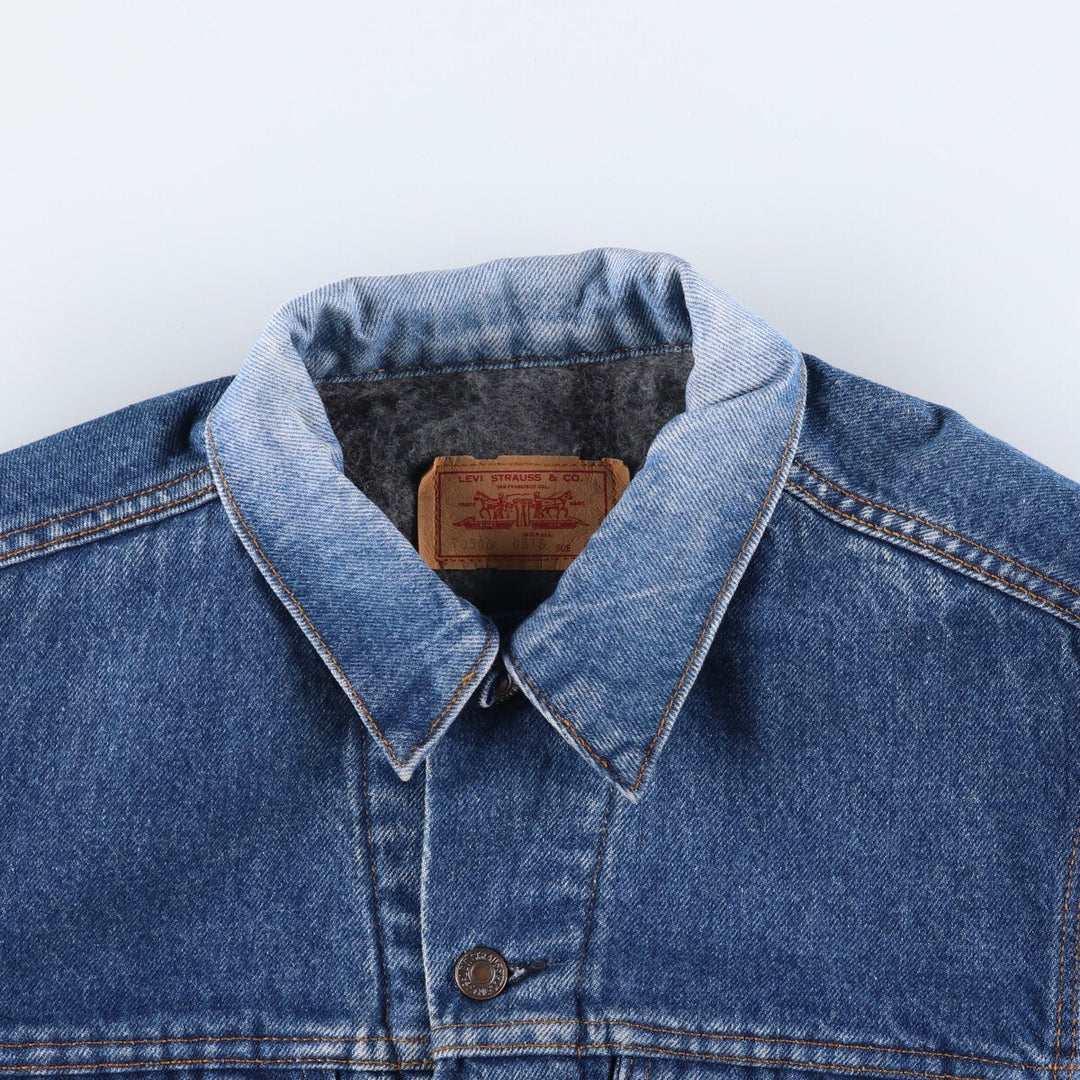 80'S Levi's 70506-0316 denim jacket, denim jacket, made in USA, men's size L, vintage /eaa508326