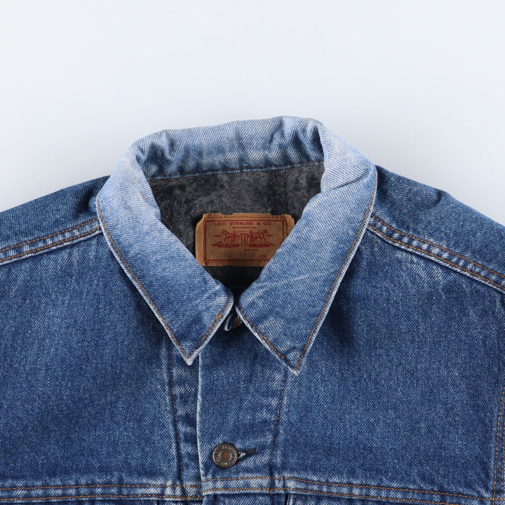 80'S Levi's 70506-0316 denim jacket, denim jacket, made in USA, men's size L, vintage /eaa508326