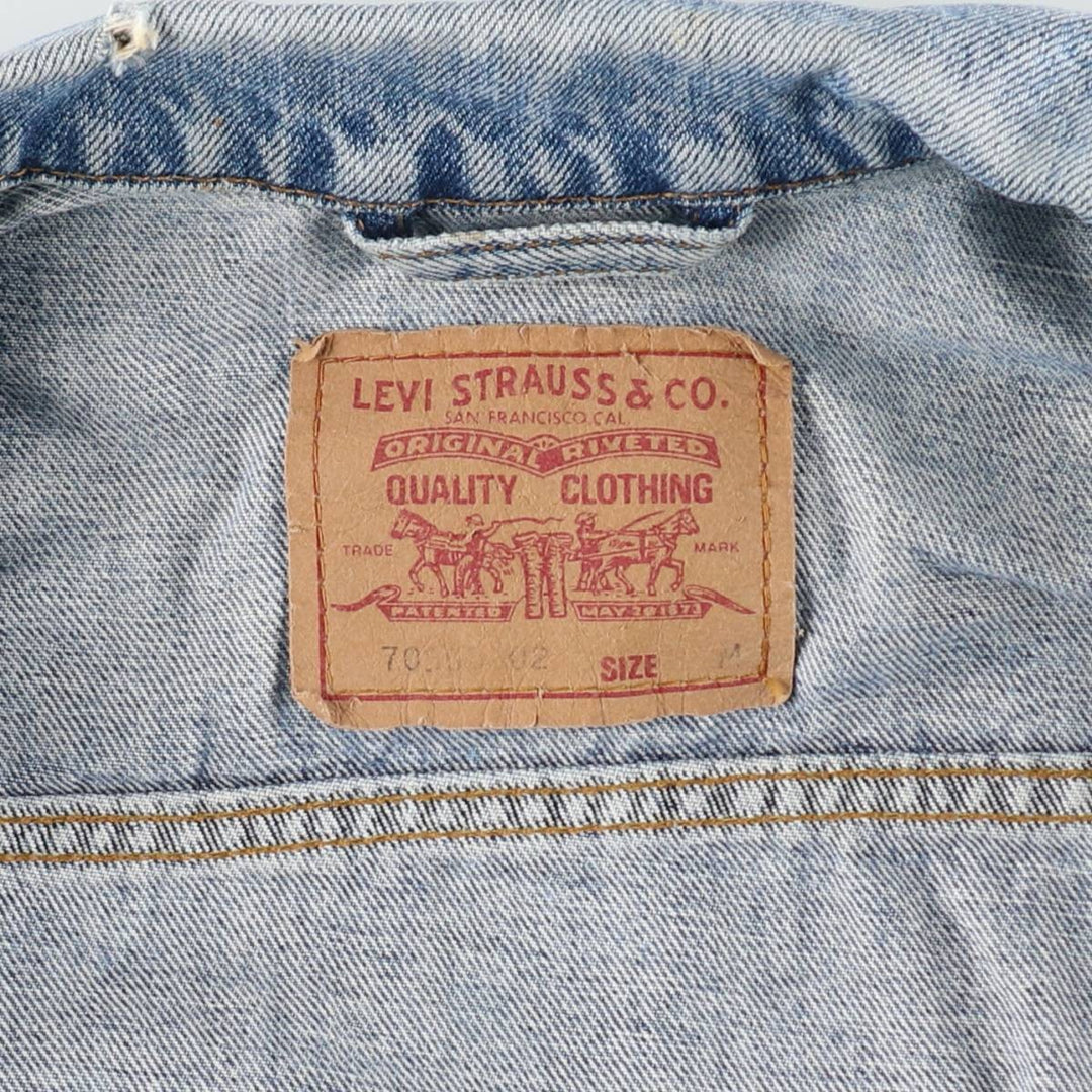 Levi's 70503-02 Euro Model Denim Jacket, G-Jean, Men's M size / eaa508345