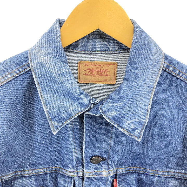 80'S Levi's 70506-0214 denim jacket, denim jacket, made in USA, men's size M, vintage /eaa508368