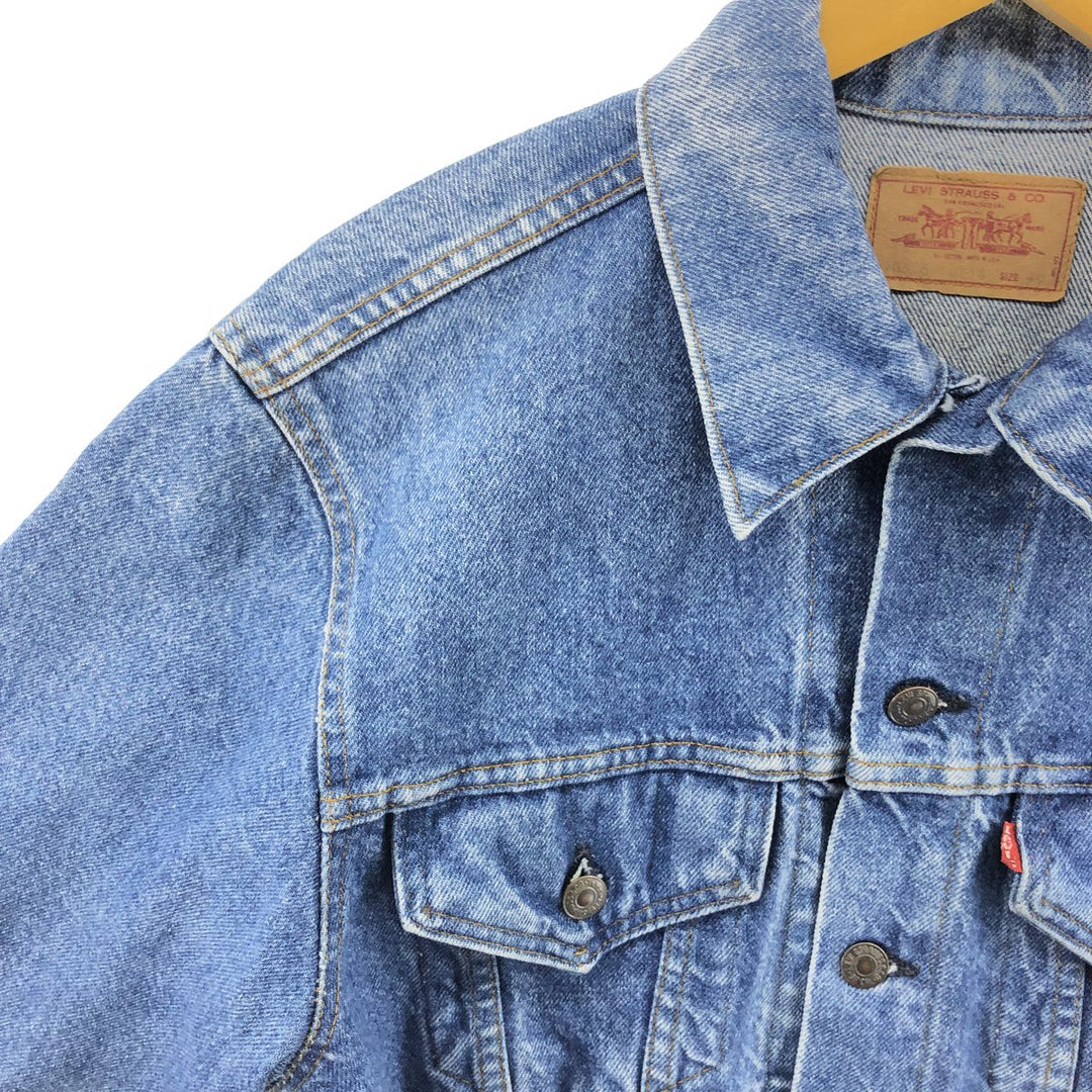 80'S Levi's 70506-0214 denim jacket, denim jacket, made in USA, men's size M, vintage /eaa508368