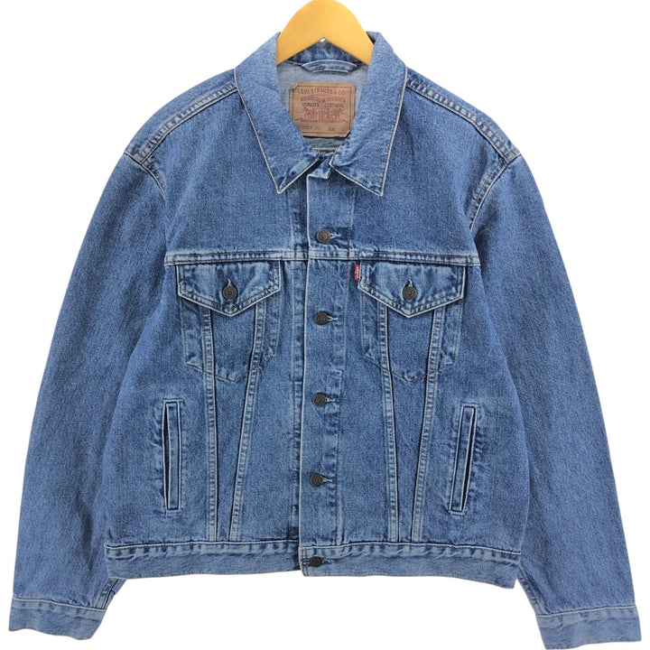 90'S Levi's 70503-02 Euro Model Denim Jacket, G-Jean, Men's L Size, Vintage / eaa508369