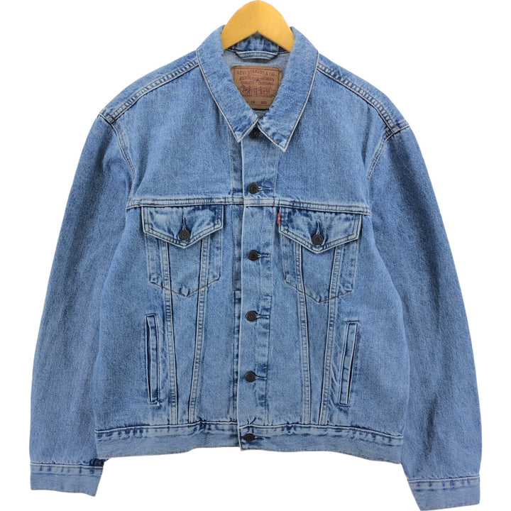 90'S Levi's 70503-02 Euro Model Denim Jacket, G-Jean, Men's L Size, Vintage / eaa508373