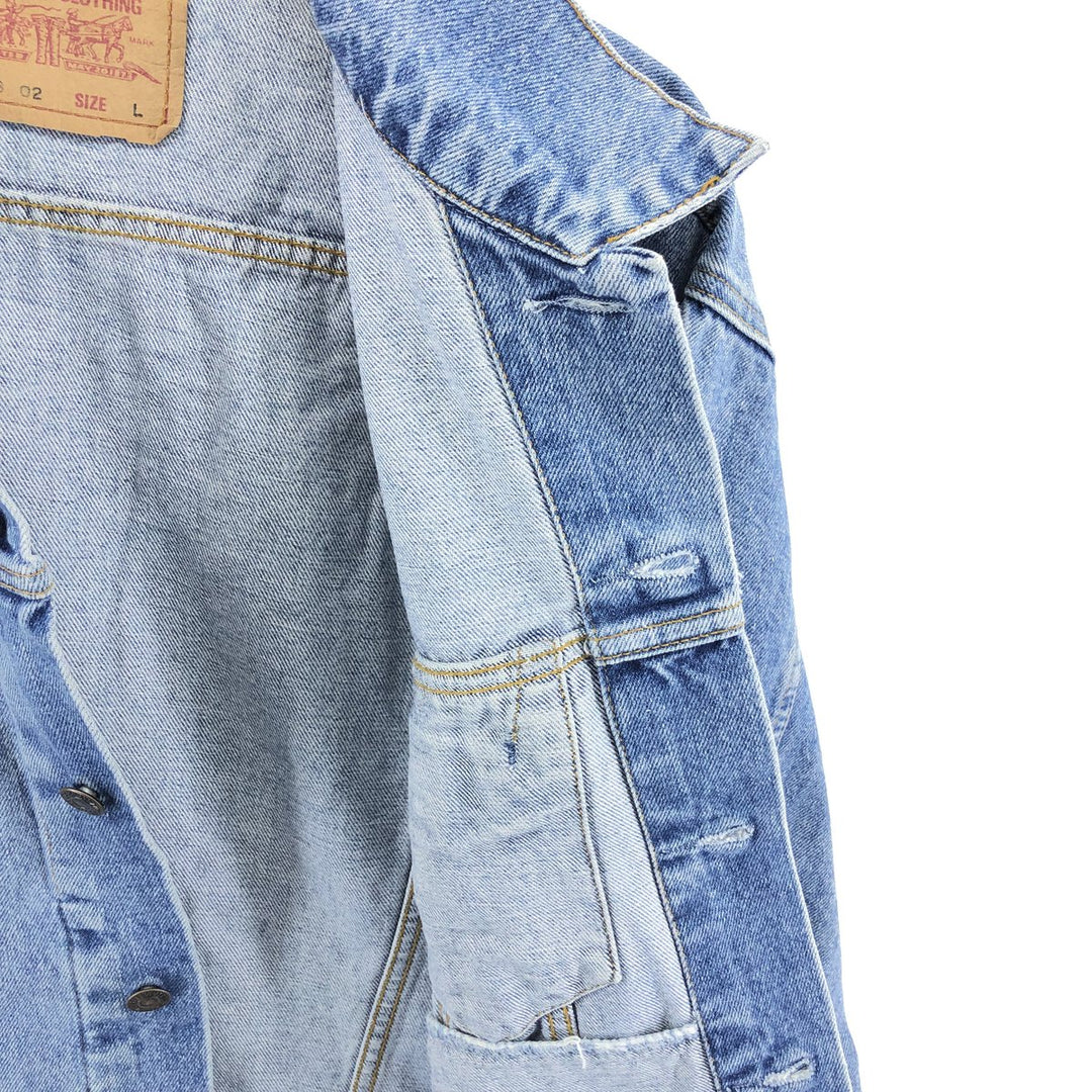 90'S Levi's 70503-02 Euro Model Denim Jacket, G-Jean, Men's L Size, Vintage / eaa508373