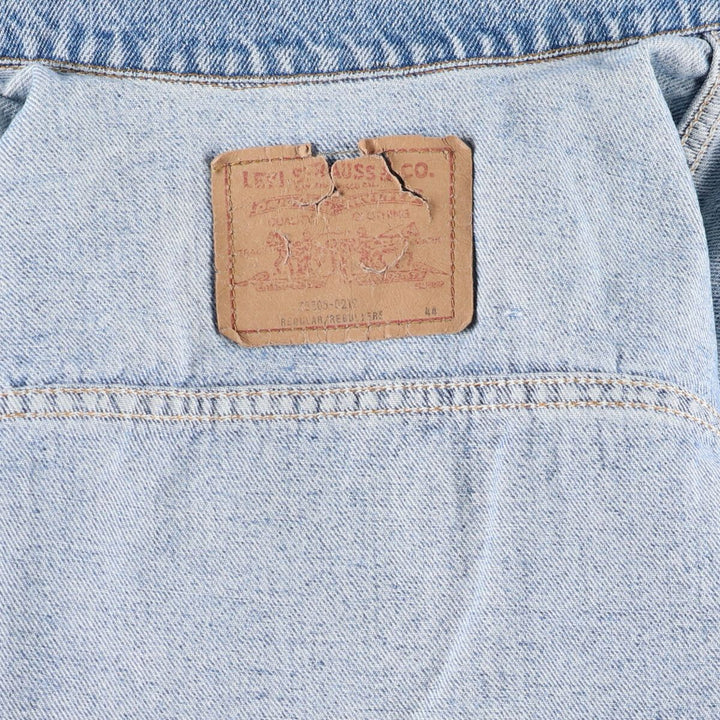 80's Levi's 70505-0212 denim jacket, denim jacket, men's size L, vintage / eaa508375