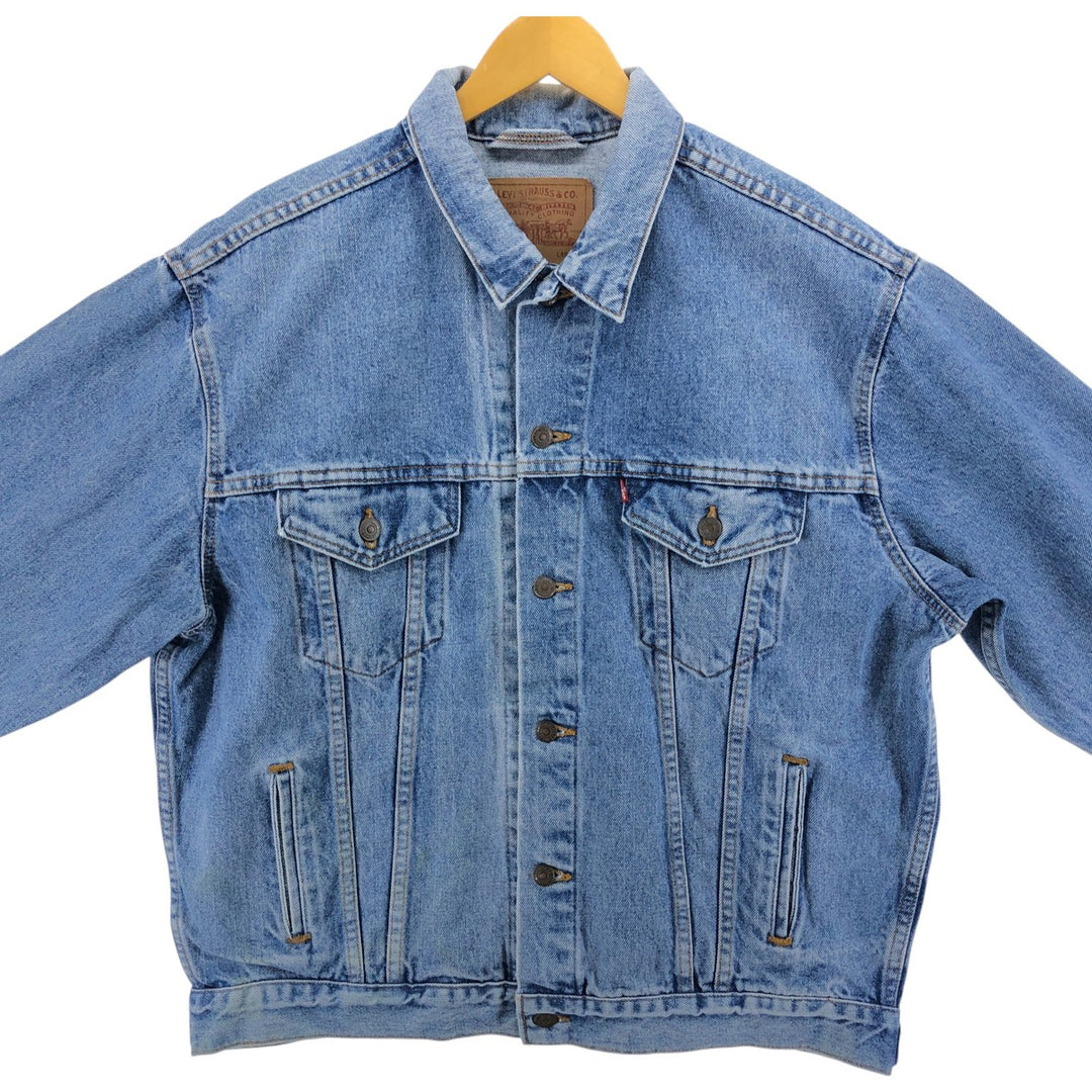 90'S Levi's 70507-4890 denim jacket, denim jacket, made in USA, men's size L, vintage /eaa508376