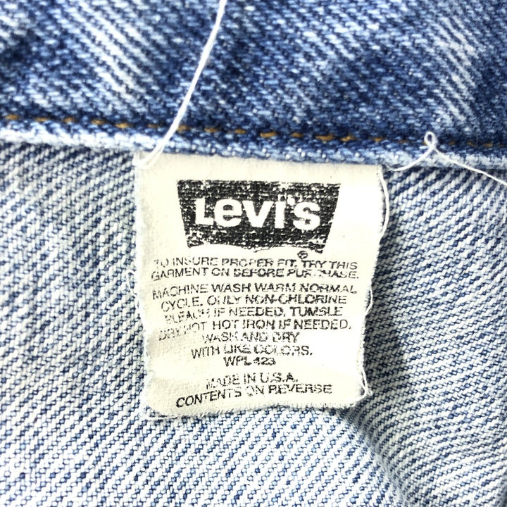 90'S Levi's 70507-4890 denim jacket, denim jacket, made in USA, men's size L, vintage /eaa508376