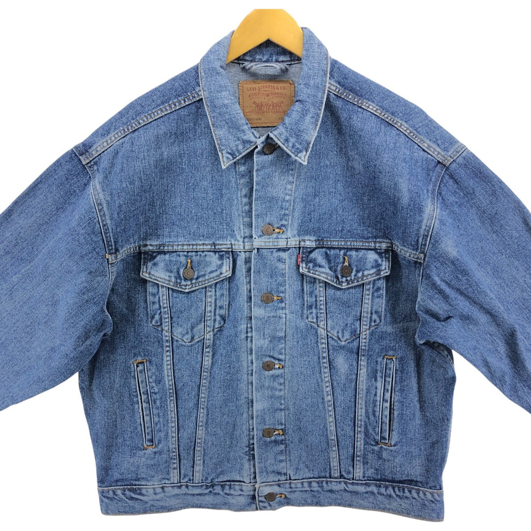 90'S Levi's 70507-4890 denim jacket, denim jacket, made in USA, men's size L, vintage /eaa508378