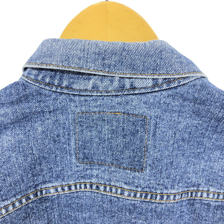 90'S Levi's 70507-4890 denim jacket, denim jacket, made in the USA, men's size L, vintage cotton blue type Vintage Second Hand
