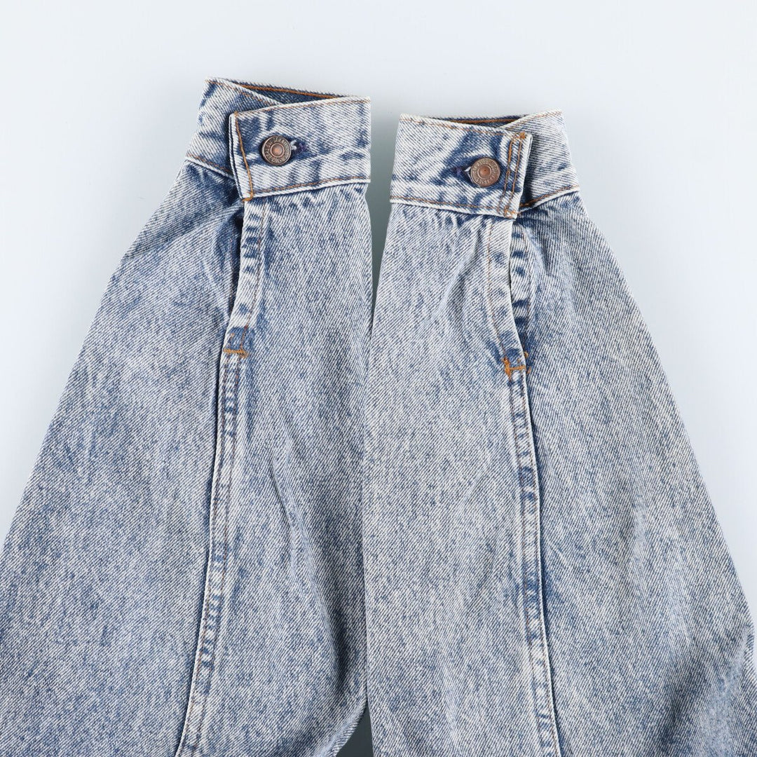 90'S Levi's 57508-0299 Chemical Wash Denim Jacket, G-Jean, Made in USA, Men's Size L, Vintage cotton blue type Vintage Second Hand
