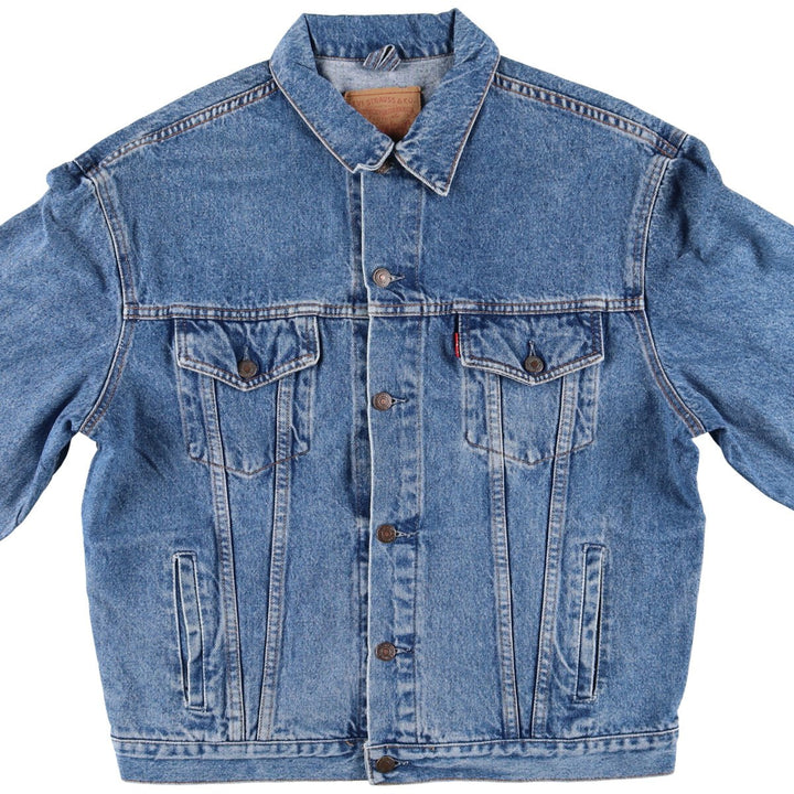 Levi's 70503-02 Euro Model Denim Jacket, G-Jean, Made in the UK, Men's L size / eaa508387