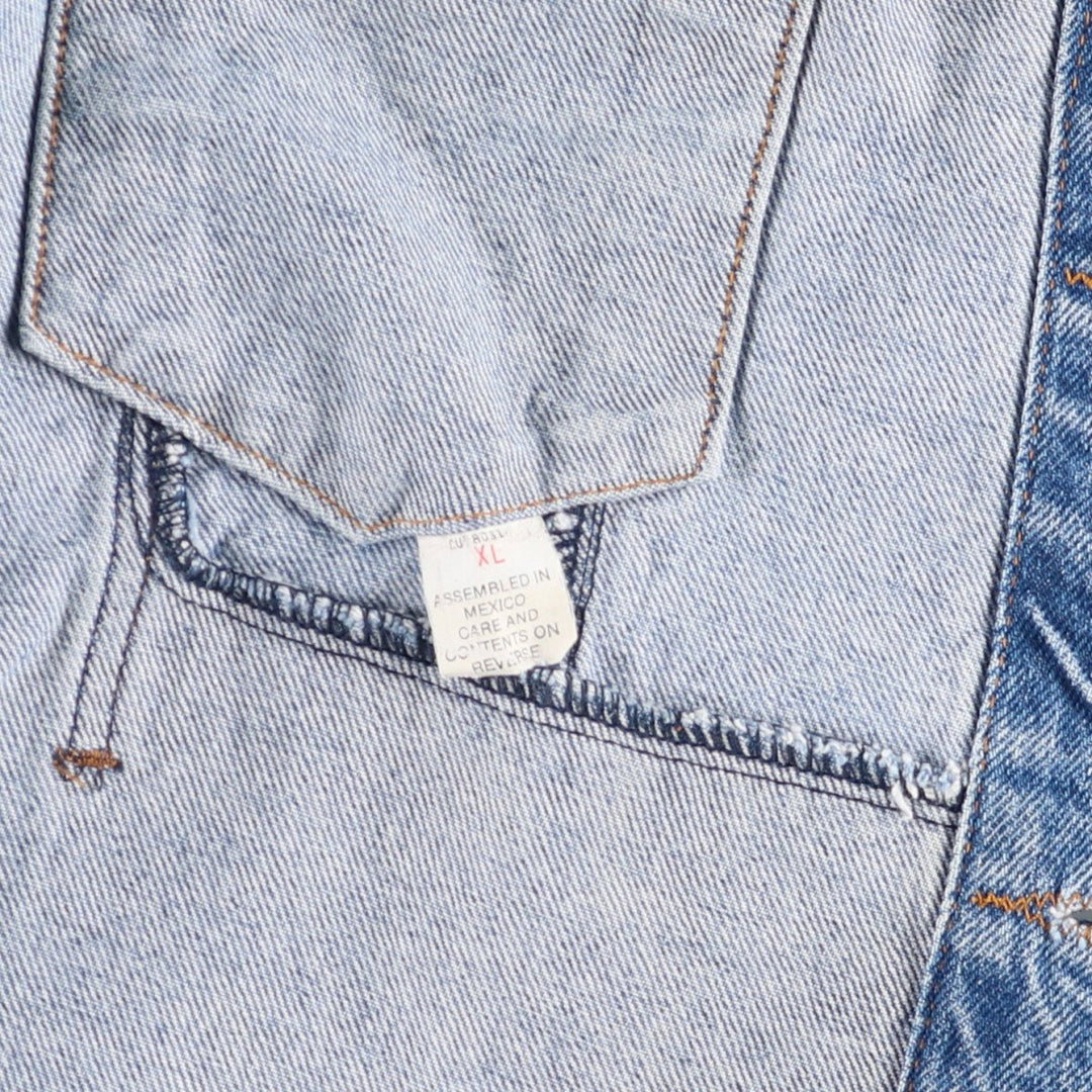 Harley-Davidson Back Print Denim Jacket G-Jean Men's XL cotton blue type Vintage Second Hand