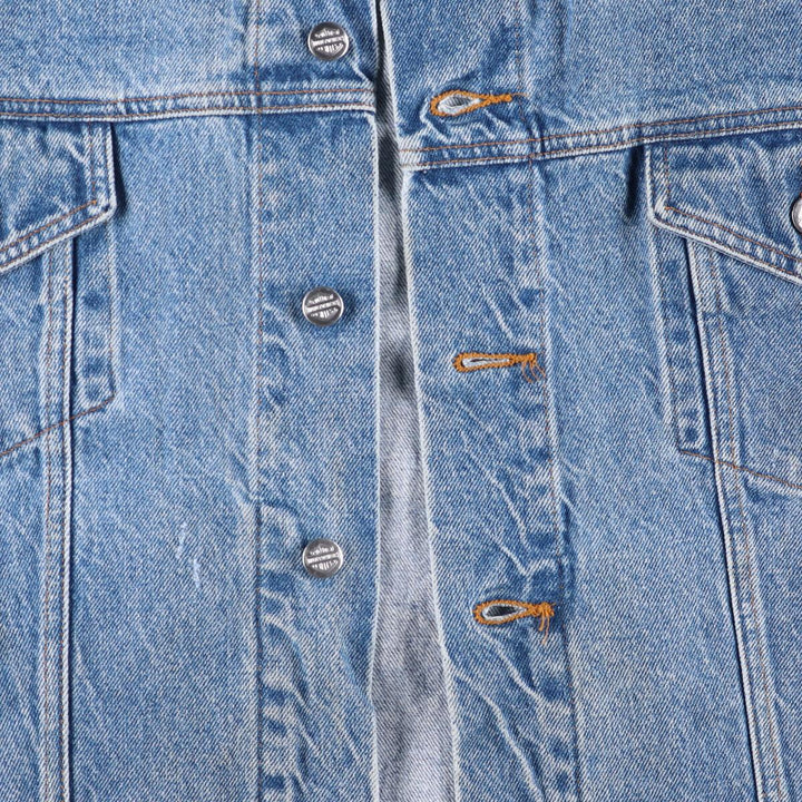 Harley-Davidson Back Print Denim Jacket G-Jean Men's XL cotton blue type Vintage Second Hand