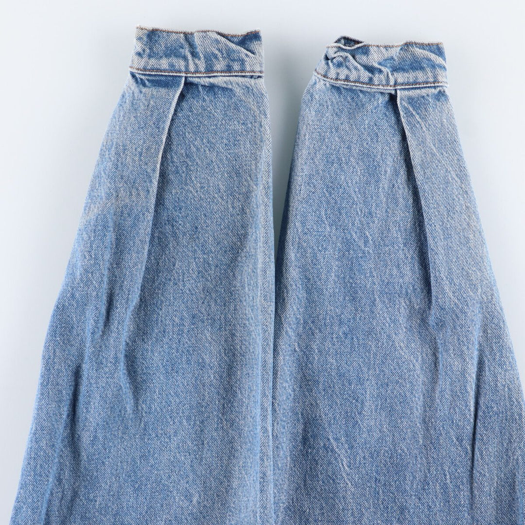 Harley-Davidson Back Print Denim Jacket G-Jean Men's XL cotton blue type Vintage Second Hand