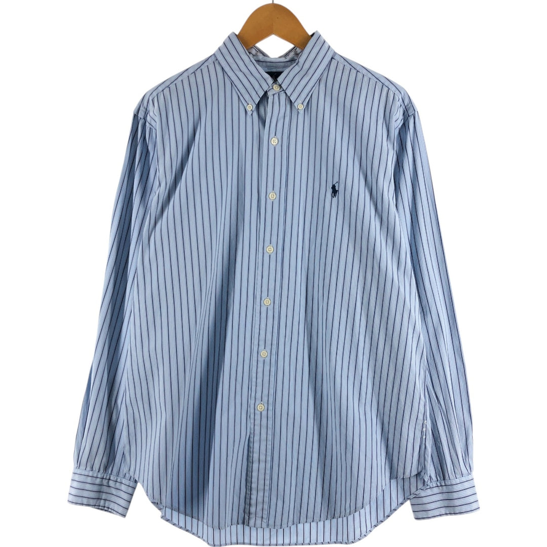 Ralph Lauren Classic Fit Multi Stripe Long Sleeve Button Down Striped Shirt Men's L / eaa508409