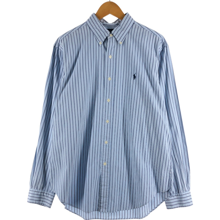 Ralph Lauren Classic Fit Multi Stripe Long Sleeve Button Down Striped Shirt Men's L / eaa508409