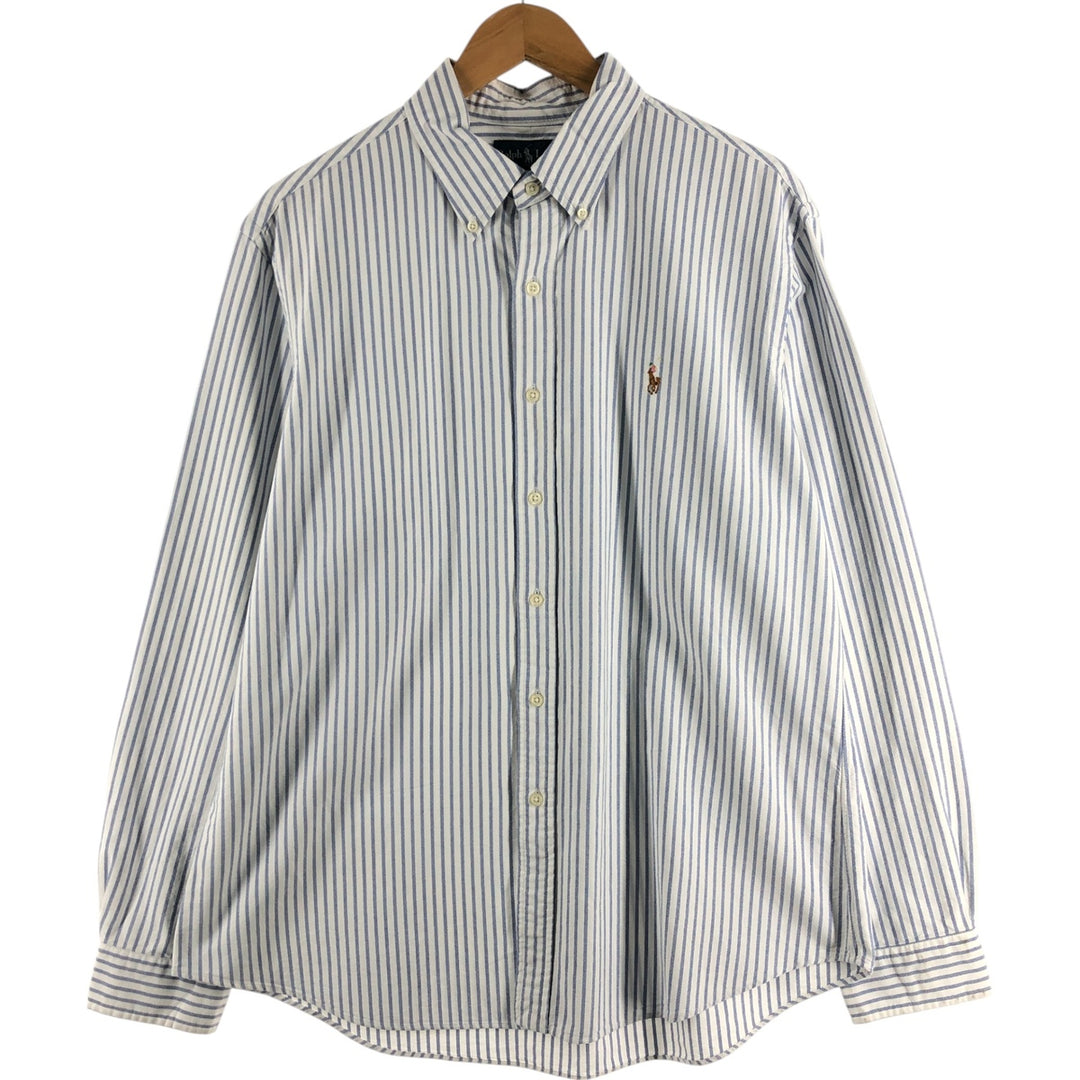 Ralph Lauren CUSTOM FIT long sleeve button down striped shirt men's XL equivalent /eaa508417