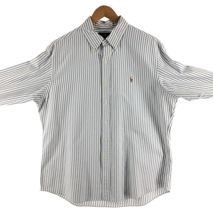 Ralph Lauren CUSTOM FIT long sleeve button down striped shirt men's XL equivalent /eaa508417