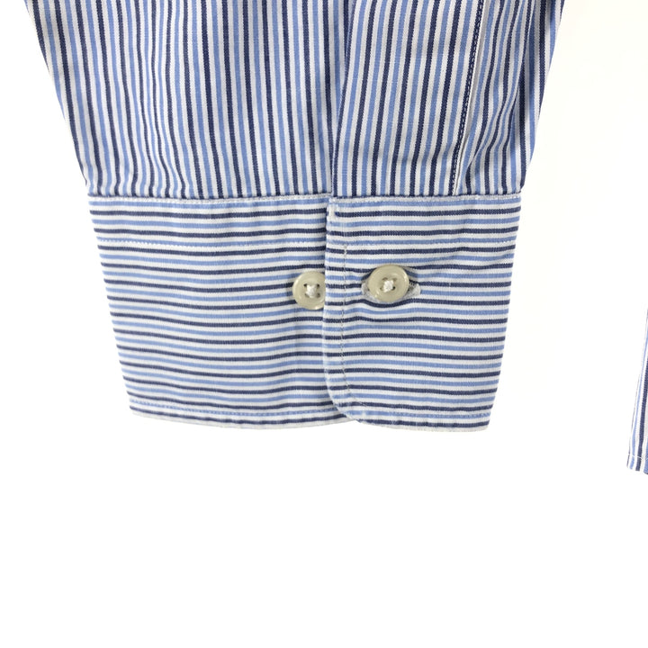 Ralph Lauren POLO by Ralph Lauren ESTATE Wide collar long sleeve cotton striped shirt Men's L equivalent /eaa508422