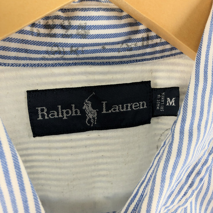 Ralph Lauren long sleeve button down striped shirt, men's size M / eaa508423