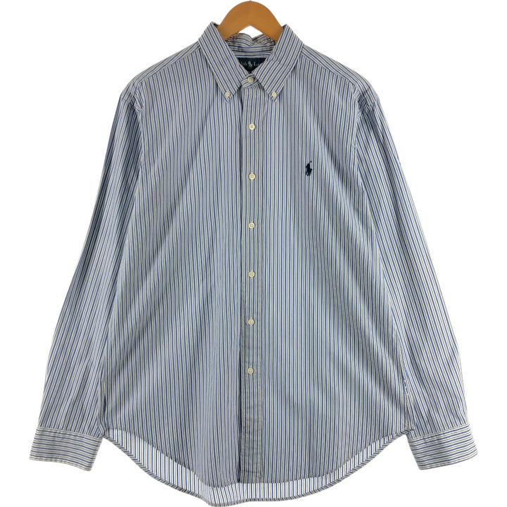 Ralph Lauren Classic Fit Multi Stripe Long Sleeve Button Down Striped Shirt Men's L / eaa508424