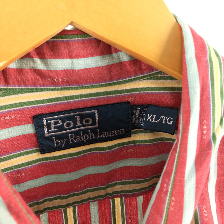 Ralph Lauren POLO by Ralph Lauren Long Sleeve Cotton Striped Shirt Men's XL / eaa508432