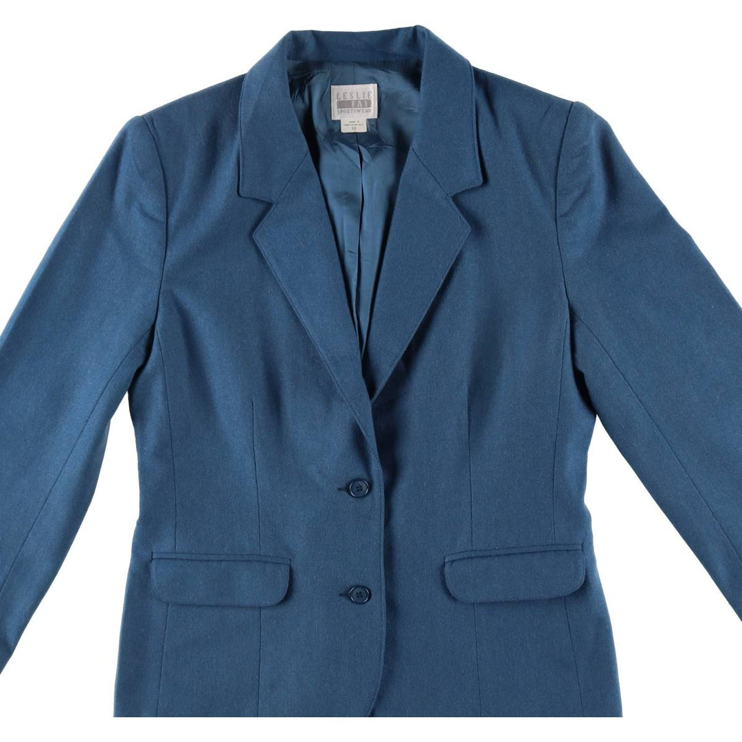 LESLIE FAY wool tailored jacket, women's size M /eaa508436