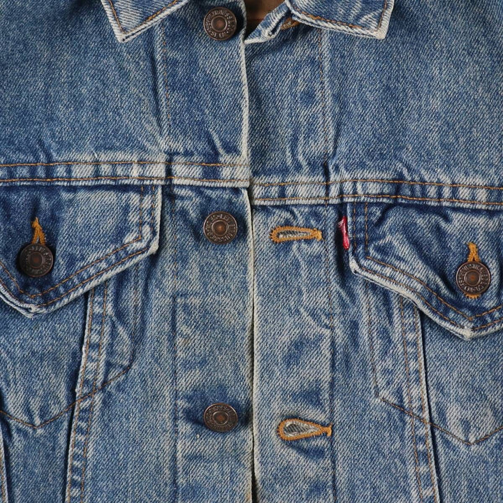 90'S Levi's 57508 3/4 Sleeve Denim Jacket, G-Jean, Made in USA, Women's Size S, Vintage /eaa508460