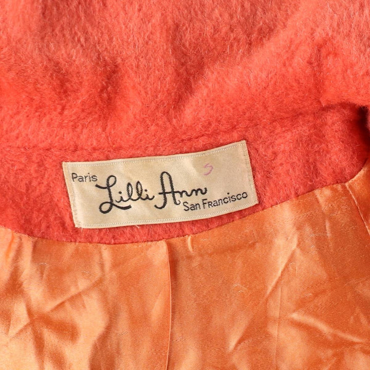 50s-60'S LILLI ANN wool long coat, women's size XL, vintage / eaa508463