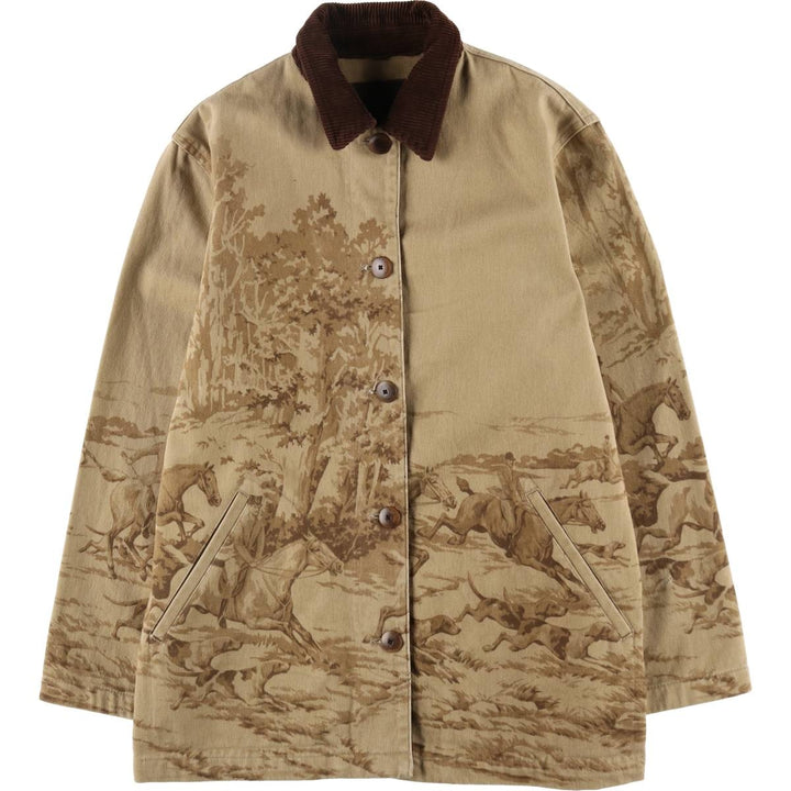 Ralph Lauren LAUREN Lauren All-over Print Hunting Jacket Women's M Size Vintage / eaa508466