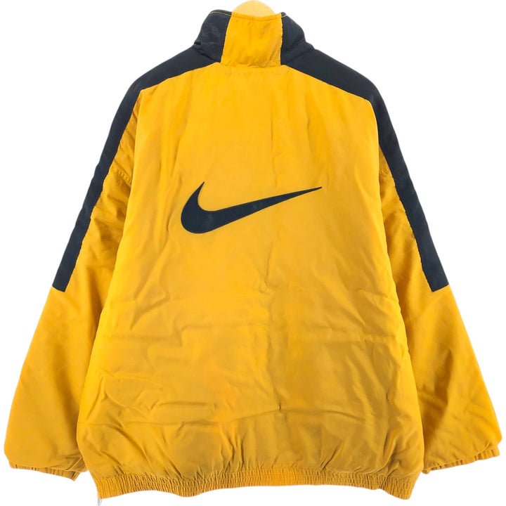 90'S Nike Back Logo Half Zip Padded Anorak Jacket Men's XL Vintage /eaa508468