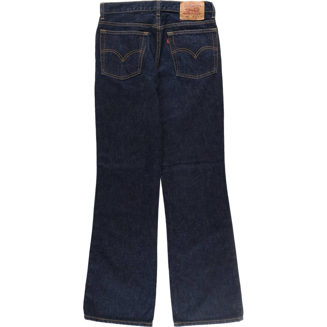 Dark blue 90'S Levi's 517-0201 bootcut denim pants for men, size w30, vintage /eaa508496