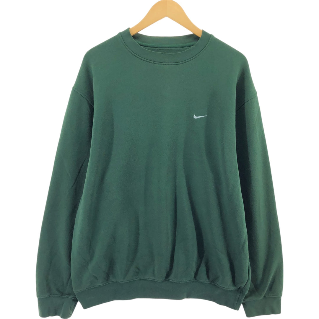 Nike NIKE One Point Logo Sweatshirt Trainer Men's L size / eaa508505