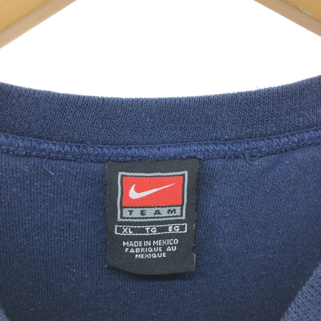 ~00'S Nike NIKE TEAM Logo Sweatshirt Trainer Men's XL /eaa508508