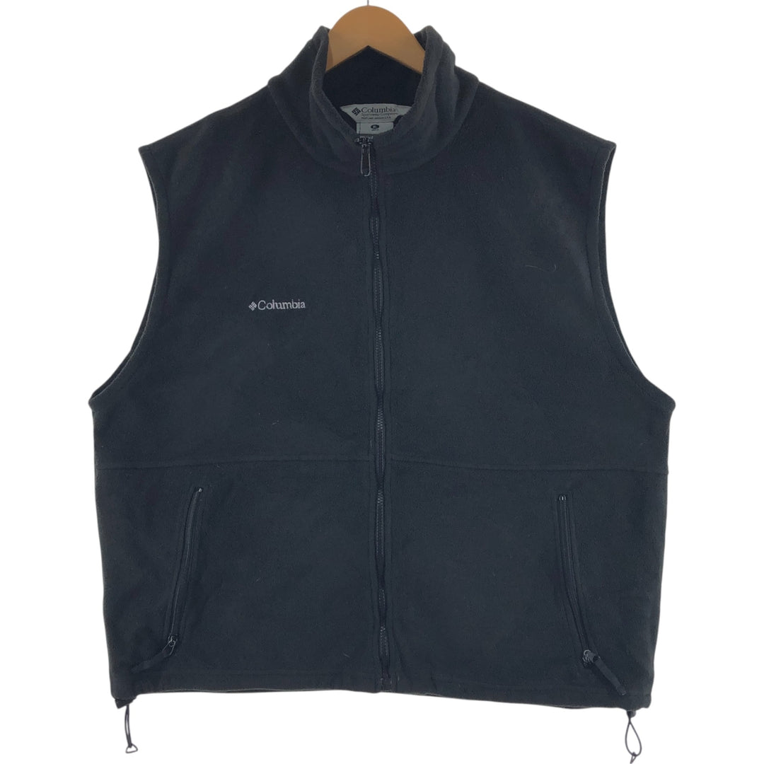 90s~00'S Columbia fleece vest, men's XL size /eaa508522