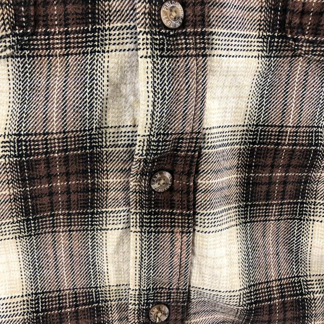 Field and Stream FIELD AND STREAM Ombre Check Long Sleeve Heavy Flannel Check Shirt Men's XL /eaa508569