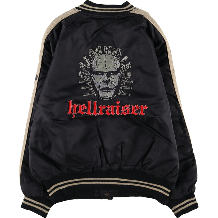 RIGE HARDWEAR Hellraiser Padded Movie Stadium Jacket Award Jacket Varsity Jacket Men's L size /eaa508602