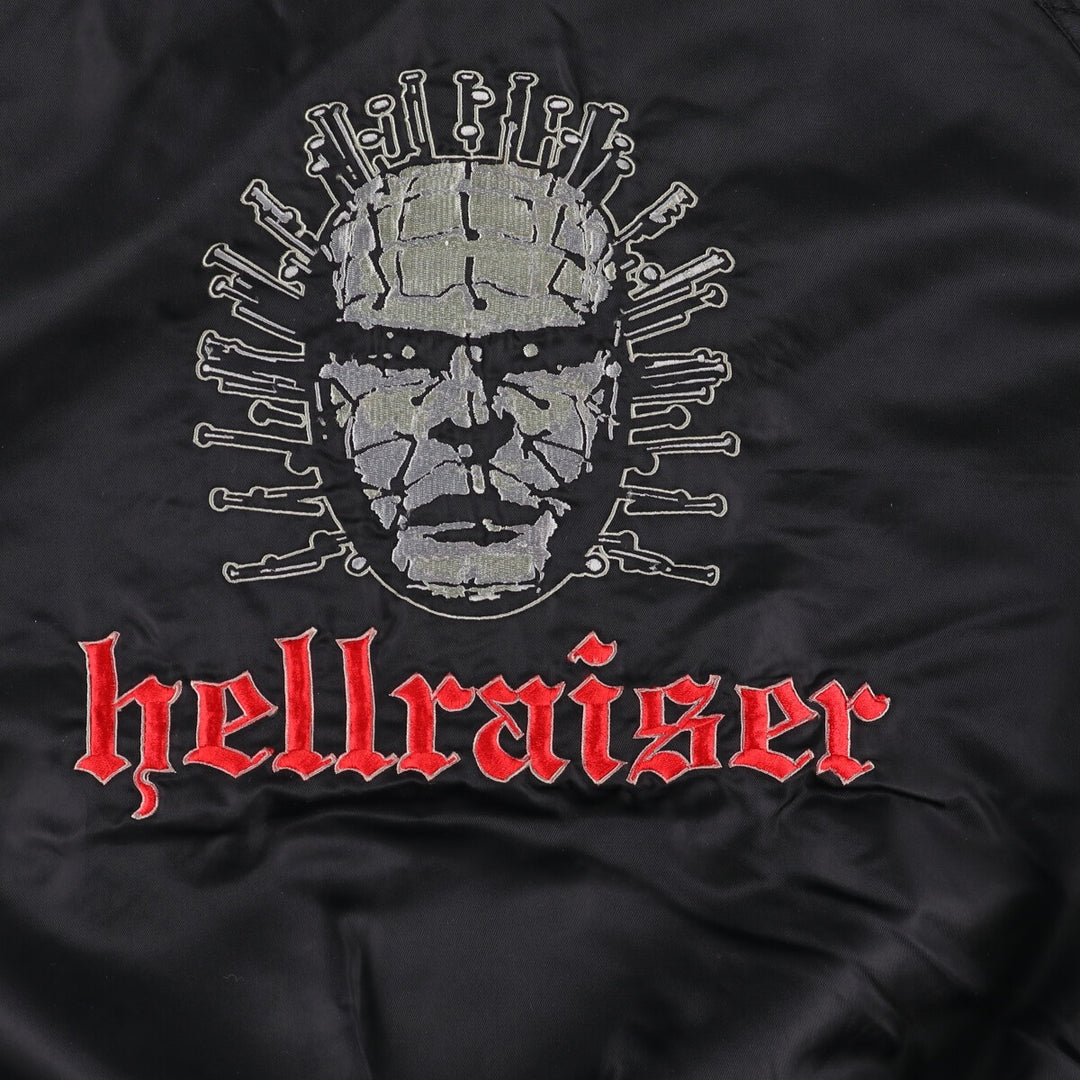 RIGE HARDWEAR Hellraiser Padded Movie Stadium Jacket Award Jacket Varsity Jacket Men's L size /eaa508602