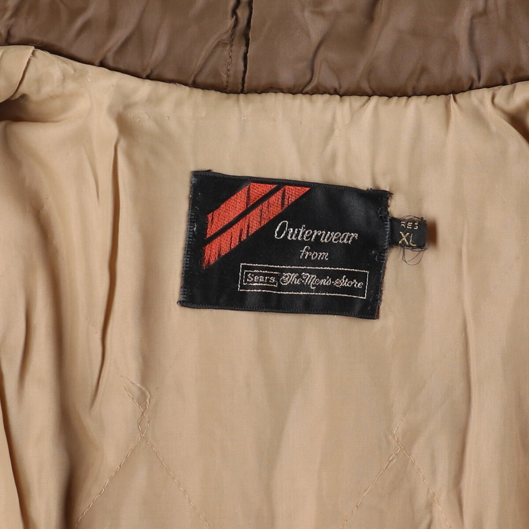 70'S Sears Outerwear padded puffer jacket, men's XL size, vintage /eaa508614